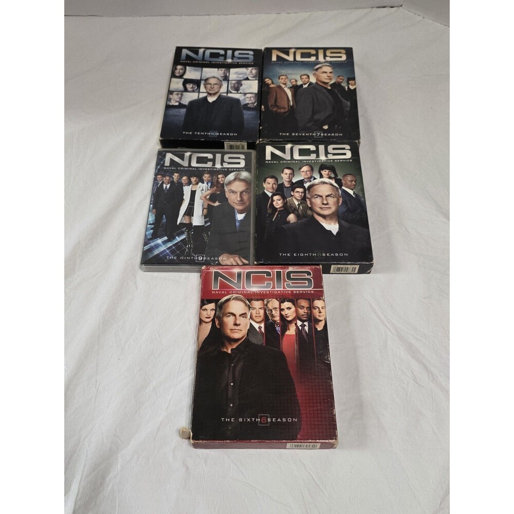 NCIS DVDS Seasons 6,7,8,9,10 Lot of 5